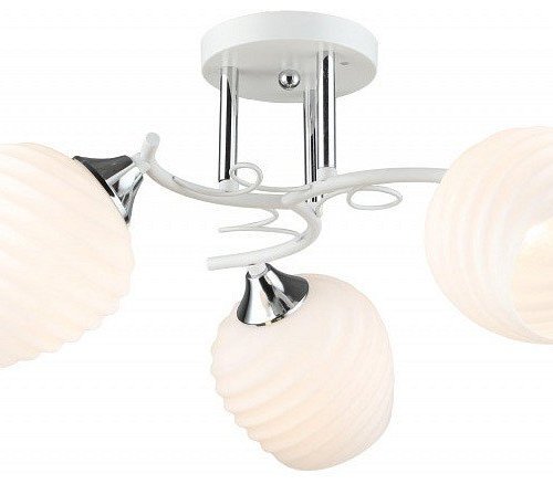 Потолочная люстра Imex MD.5991-3-S-WT+CR Потолочная люстра Imex MD.5991-3-S-WT+CR