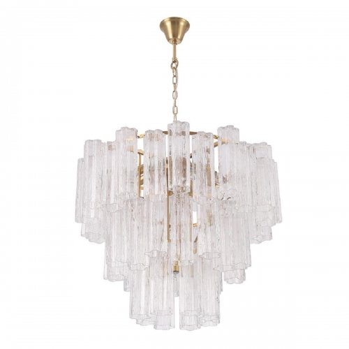 Каскадная люстра Crystal Lux Rose SP15 BRASS