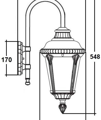 Настенный фонарь уличный MUNICH 2S 79752S/10 Bl Настенный фонарь уличный MUNICH 2S 79752S/10 Bl