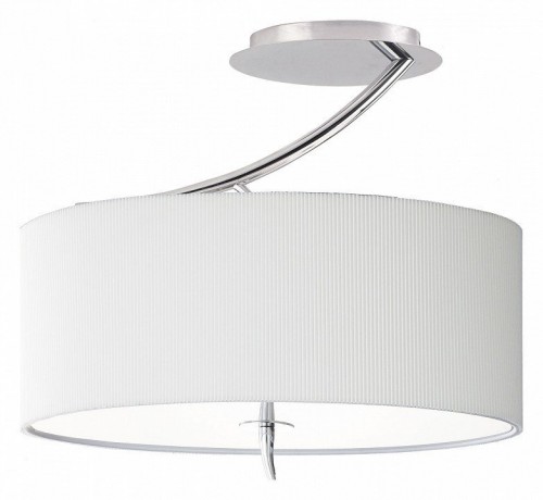 Потолочная люстра Mantra Eve Chrome - Cream Shade 1132