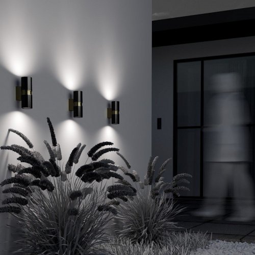 Настенный светильник уличный Maytoni Bowery O582WL-02B