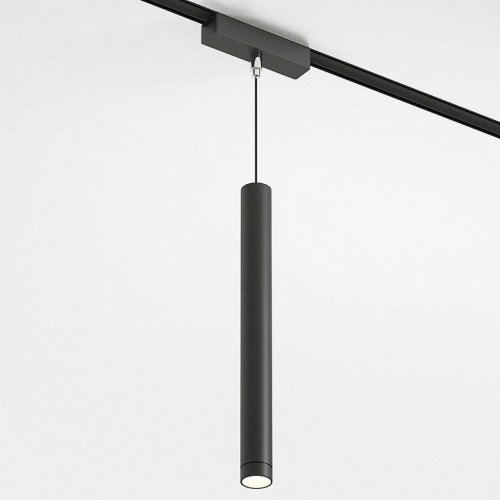 Подвесной трековый светодиодный светильник Elektrostandard Flat Magnetic Alliet 85097/01 черный a063714