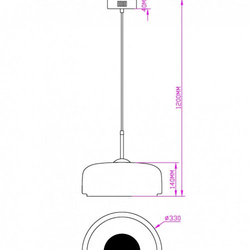 Подвесной светильник Charlie MR2130-1PL