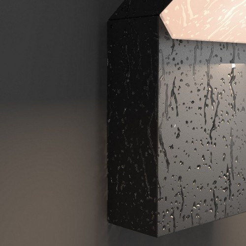 Настенный светильник уличный Maytoni Paso O595WL-L12B3K