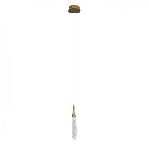 Подвесной светильник DeLight Collection OD2438 OD2438-1 gold/clear