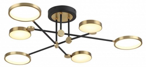 Потолочная светодиодная люстра Odeon Light Denzel 4320/60CL Потолочная светодиодная люстра Odeon Light Denzel 4320/60CL