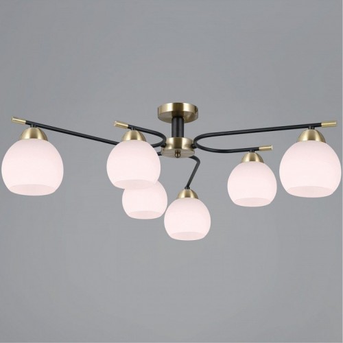 Потолочная люстра Illumico IL0638-6CSQ-24 AB BK LIBRA