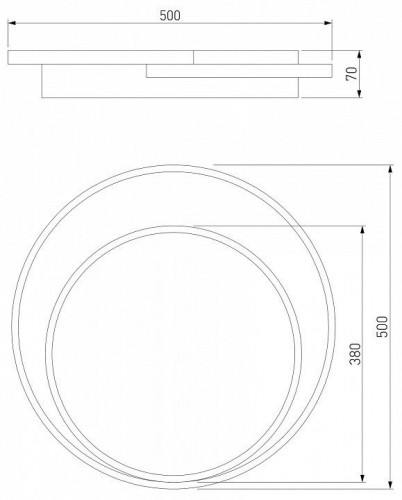 Накладной светильник Eurosvet Jeremy 90251/1 черный