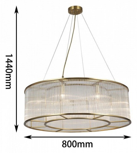 Подвесная люстра Favourite Wonderland 2907-8P