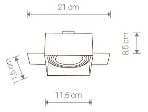Встраиваемый светильник Nowodvorski Mod Plus 9408