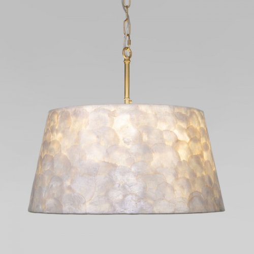 Подвесной светильник Eurosvet Pearl 101013/5 латунь/перламутр Подвесной светильник Eurosvet Pearl 101013/5 латунь/перламутр