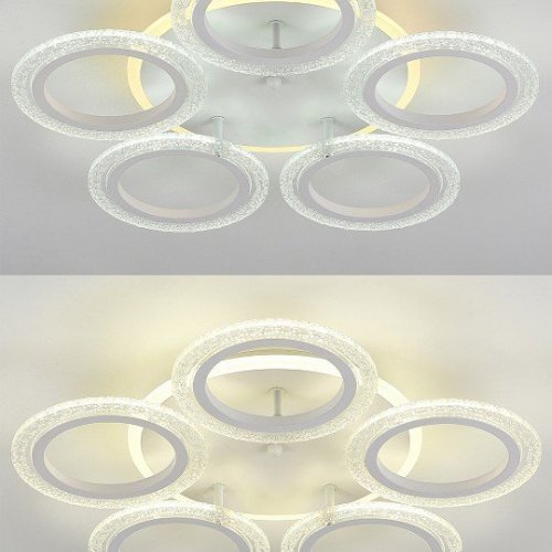 Потолочная люстра Natali Kovaltseva Groove LED LAMPS 81194 Потолочная люстра Natali Kovaltseva Groove LED LAMPS 81194