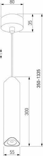 Подвесной светильник Elektrostandard 50310 LED a067068