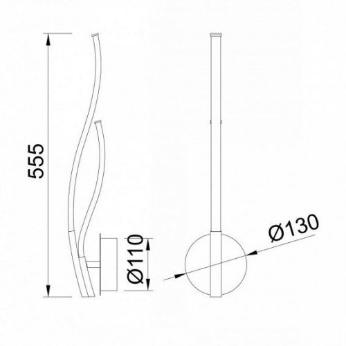 Бра Mantra Corinto 6107 Бра Mantra Corinto 6107