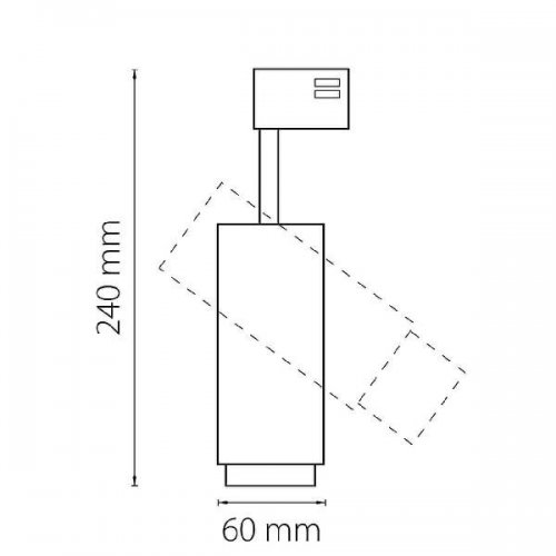 Трековый светодиодный светильник Lightstar Fuoco Led 215437 Трековый светодиодный светильник Lightstar Fuoco Led 215437