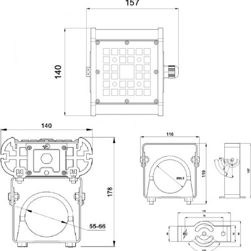 Прожектор уличный Светон Фрегат 11 CB-C0611039