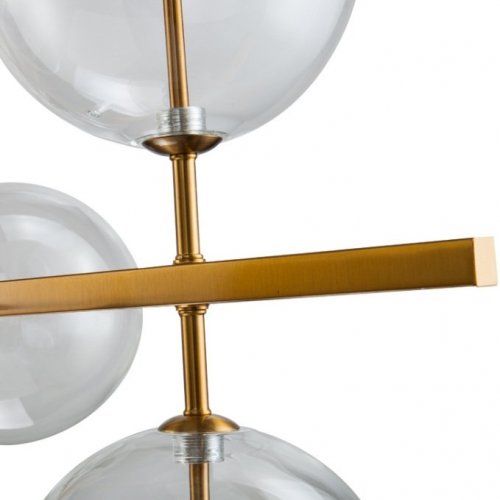 Потолочная люстра DeLight Collection Globe Mobile KG0965P-10L brass Потолочная люстра DeLight Collection Globe Mobile KG0965P-10L brass