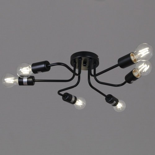 Потолочная люстра 01736-0.3-06 BK Потолочная люстра 01736-0.3-06 BK