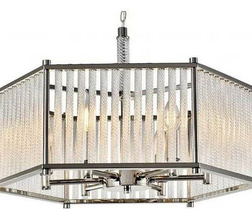 Подвесная люстра iLamp Rich P9509-6 NIC Подвесная люстра iLamp Rich P9509-6 NIC