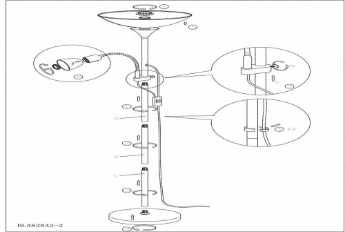 Торшер Eglo Up 2 93917