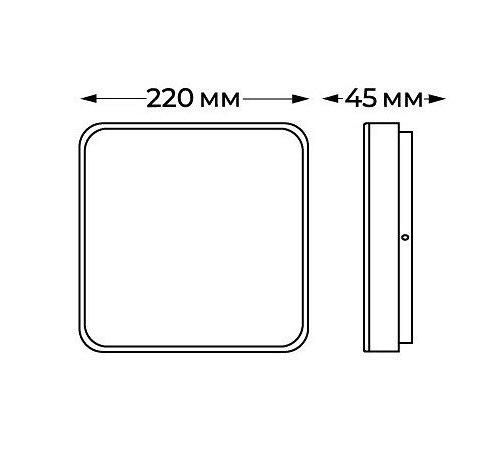 Уличный потолочный светильник Italline IT6012