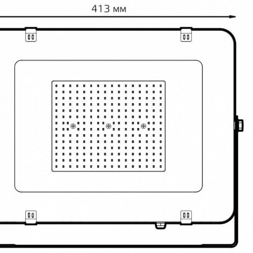 Прожектор светодиодный Gauss Elementary 200W 6500К 691511200