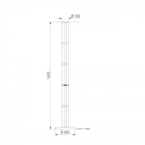 Торшер Eurosvet Stark 80537/1