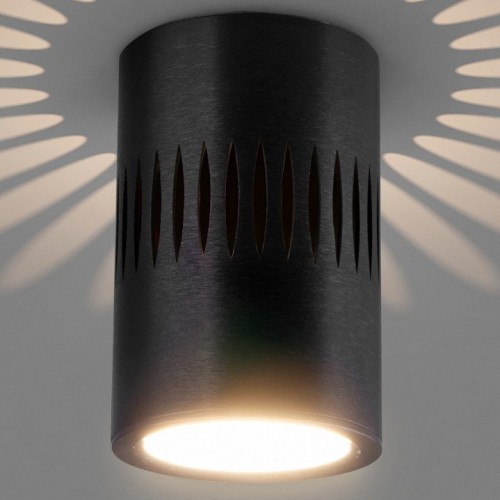 Потолочный светодиодный светильник Elektrostandard DLS026 7W 4200К черный a052837 Потолочный светодиодный светильник Elektrostandard DLS026 7W 4200К черный a052837