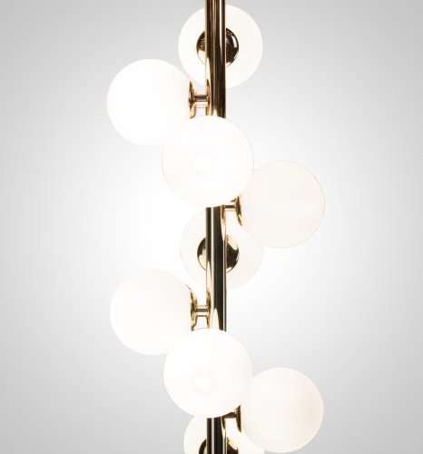 Подвесной светильник AM Group AM489 GOLD H1000