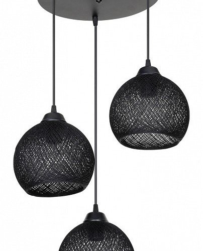 Подвесной светильник Toplight Lizbeth TL1612R-03BK