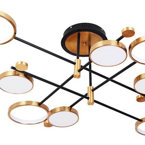 Люстра на штанге Arte Lamp Holly A1364PL-8PB Люстра на штанге Arte Lamp Holly A1364PL-8PB