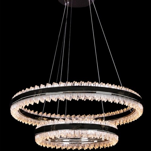 Подвесная люстра Michel LE7720/800-2K Black Chrome