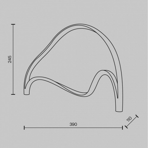 Интерьерная настольная лампа Maytoni Plons MOD283TL-L12BS3K Интерьерная настольная лампа Maytoni Plons MOD283TL-L12BS3K