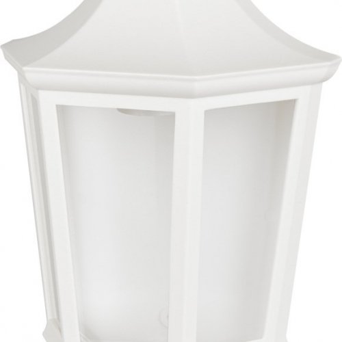 Настенный фонарь ЭРА уличный НБУ 06-60-003 У1 белый прозр.