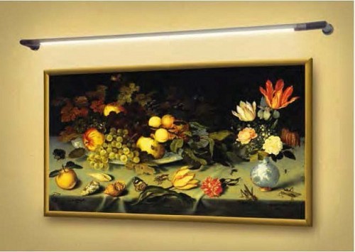 Подсветка для картин Uniel ULM-F31 ULM-F31-5,5W/WW IP20 SILVER