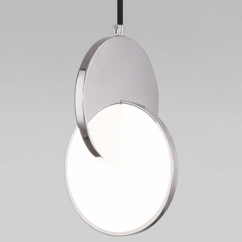 Подвесной светодиодный светильник Eurosvet Lang 50225/1 Led хром Подвесной светодиодный светильник Eurosvet Lang 50225/1 Led хром