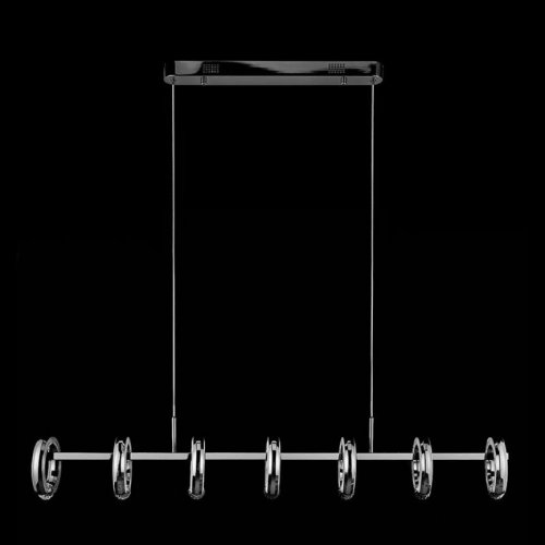 Подвесная люстра Ani LE7710/7L Black Chrome