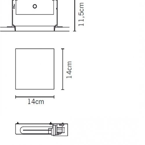 Точечный светильник Fabbian Zen D67L41