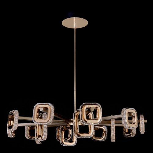 Подвесная люстра Theona LE7701/15 Grey/Gold