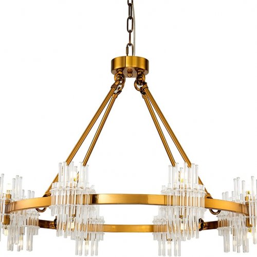 Подвесная люстра DeLight Collection KR1209 KR1209P-16 brass
