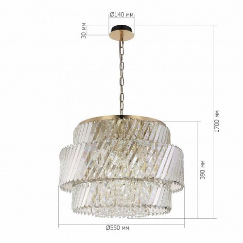 Подвесной светильник ST Luce SL6138.303.12 Подвесной светильник ST Luce SL6138.303.12