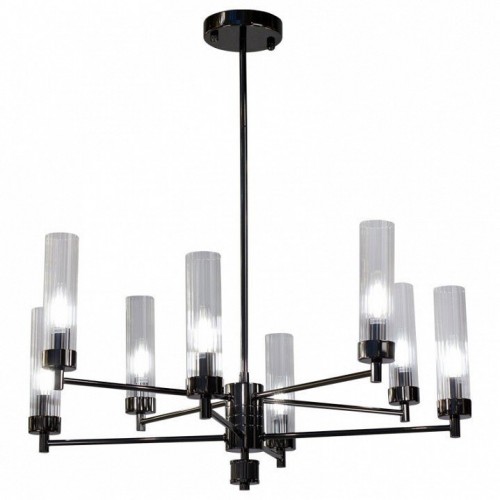 Люстра на штанге AM-Group INDIGO INDIGO SP8 PEARL BLACK Люстра на штанге AM-Group INDIGO INDIGO SP8 PEARL BLACK