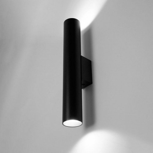 Светильник Feron ML1014 настенный под лампу 2*GU10, черный + золото 51383