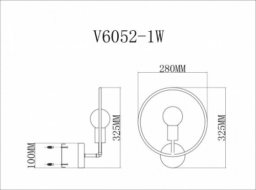 Бра Moderli Sachara V6052-1W