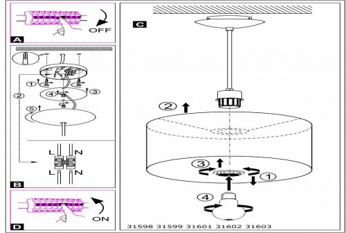 Подвесной светильник Eglo Maserlo 31599 Подвесной светильник Eglo Maserlo 31599