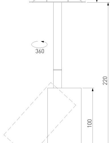Точечный светильник Drop 50222 LED