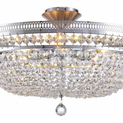 Потолочная люстра Natali Kovaltseva Barocco BAROCCO 81405/8C CHROME Потолочная люстра Natali Kovaltseva Barocco BAROCCO 81405/8C CHROME