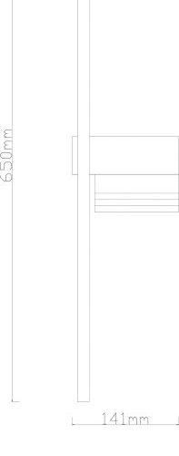 Настенный светильник Flemish A2018AP-18BK