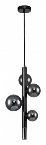 Подвесная люстра Indigo Canto 11026/5P Black