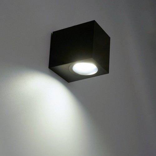 Светильник садово-парковый Feron.ONE DH050-P,на стену, GU10 220-240V, черный пластик 51544 Светильник садово-парковый Feron.ONE DH050-P,на стену, GU10 220-240V, черный пластик 51544